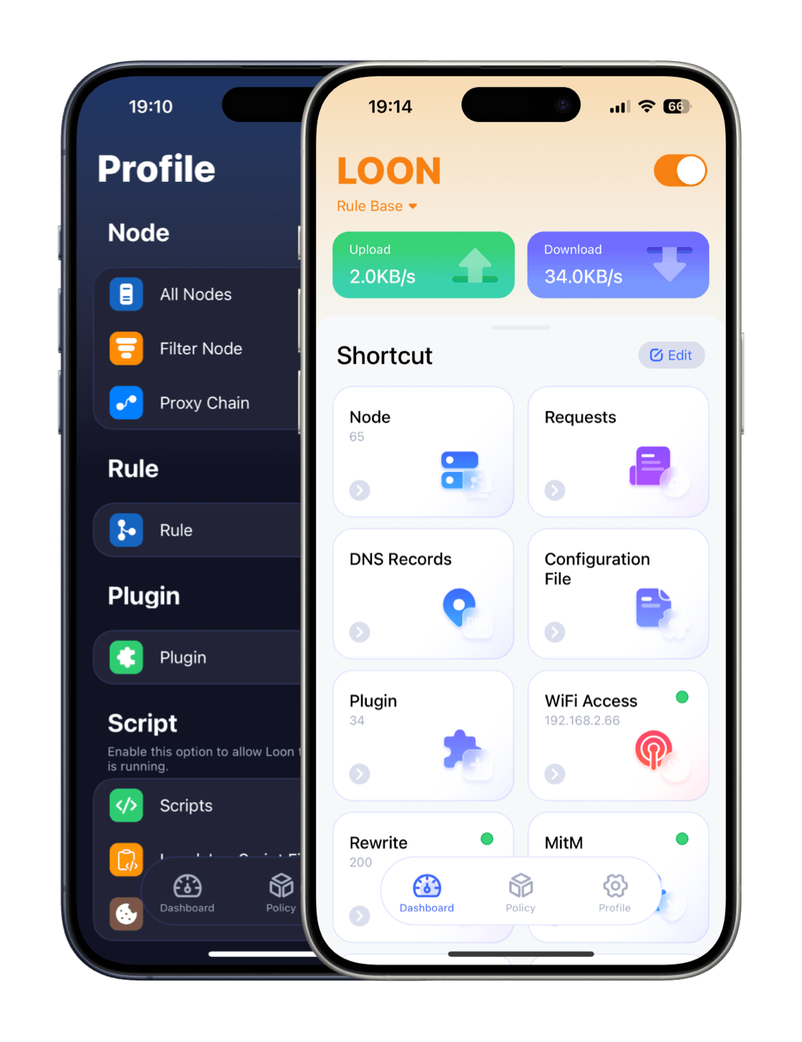 Loon iOS Interface